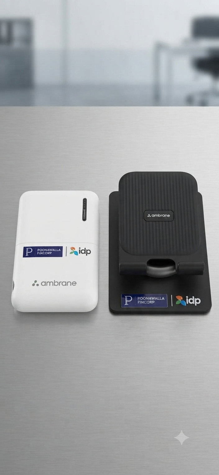 Mobile stand power bank corporate gift