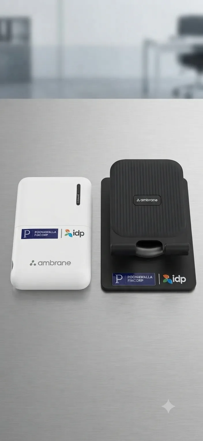 Mobile stand power bank corporate gift