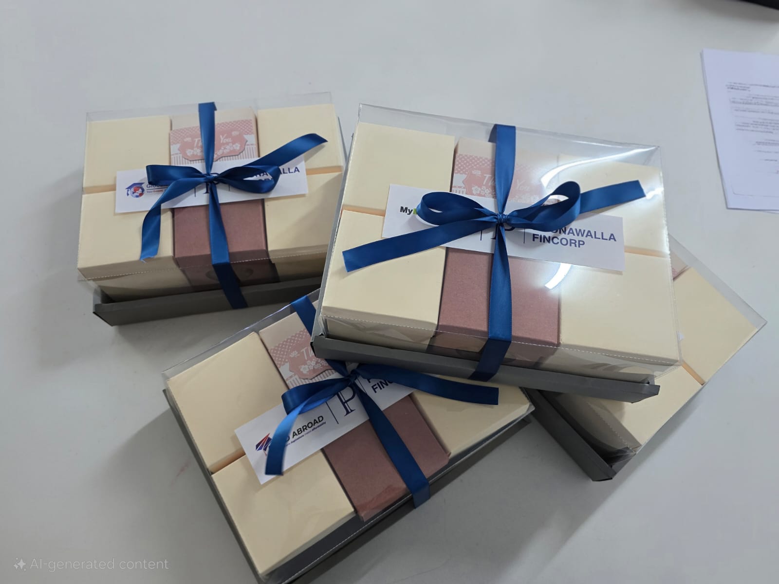 Corporate gift presentation